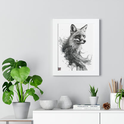 Tuhlipa Fox Art Print