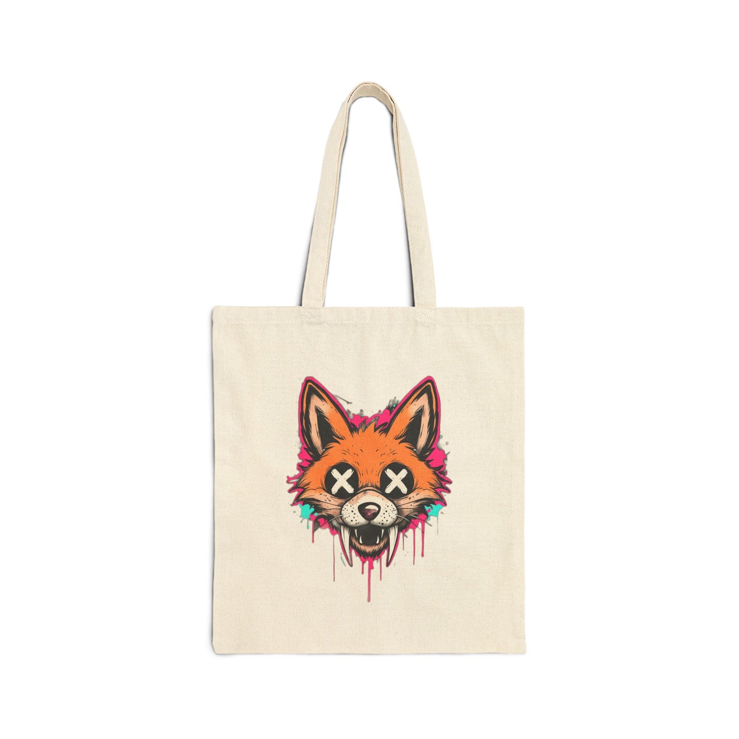 Crazy Fox Tote Bag
