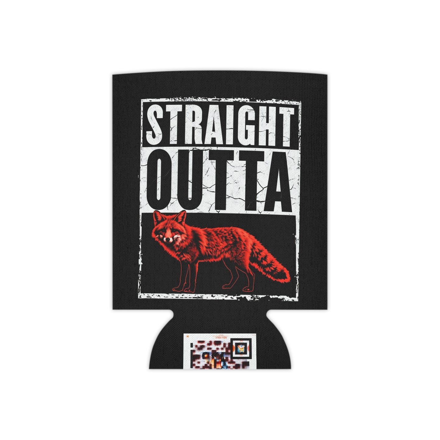 Straight Outta Fox Can Cooler