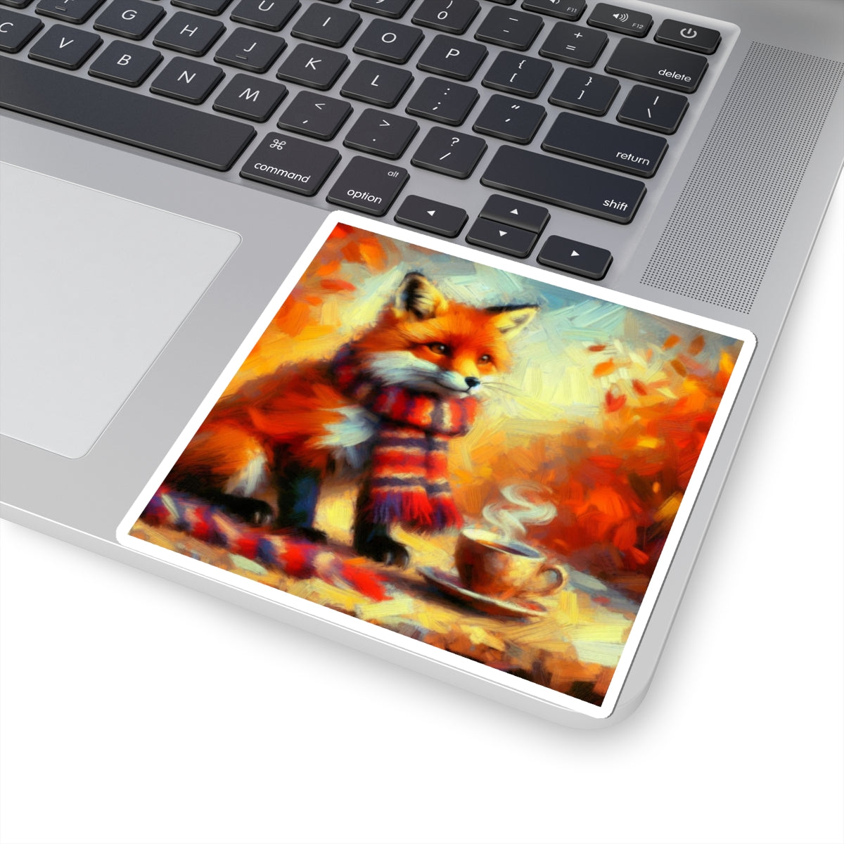 Autumn Winter Fox Sticker