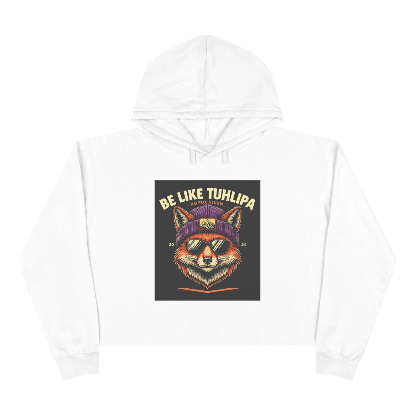 Be Like Tuhlipa Crop Hoodie