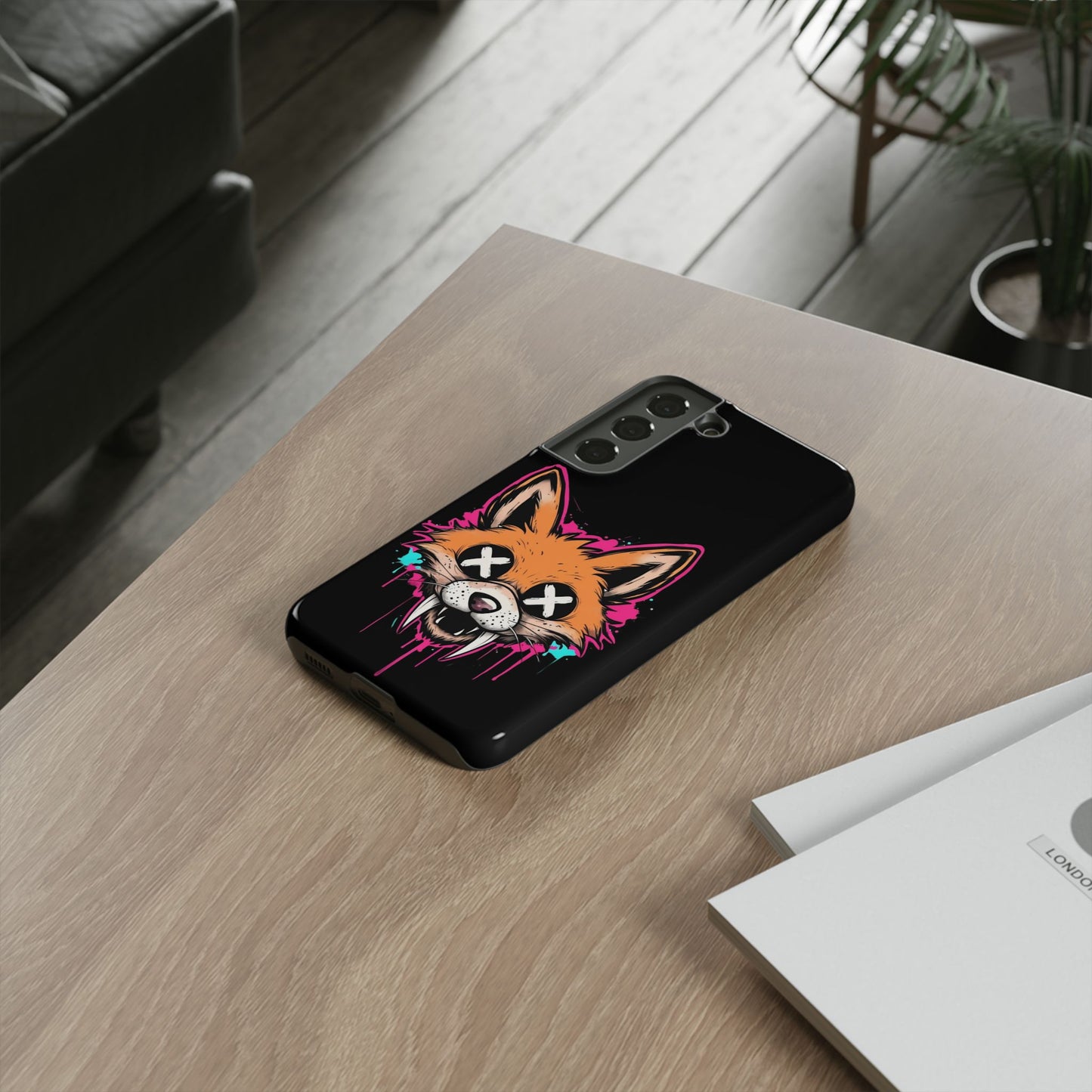 Crazy Fox Phone Case