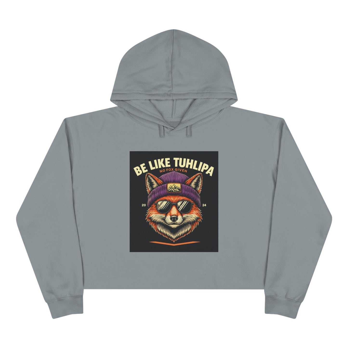Be Like Tuhlipa Crop Hoodie
