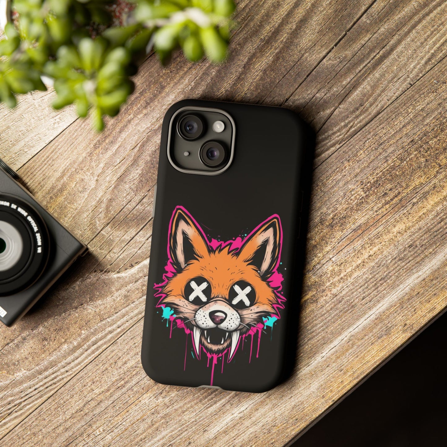 Crazy Fox Phone Case