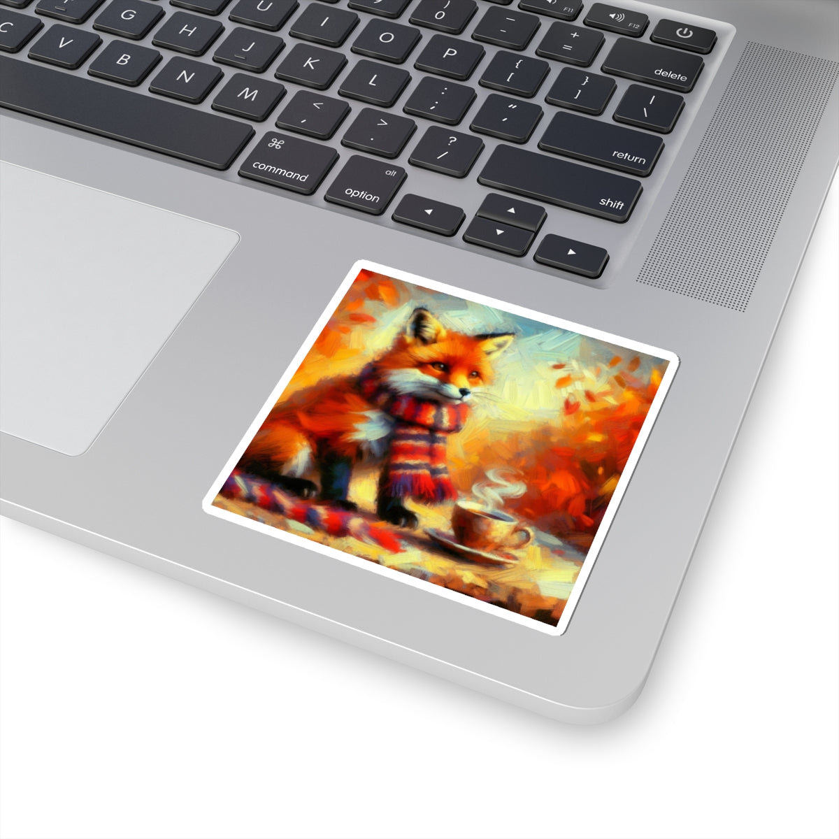 Autumn Winter Fox Sticker