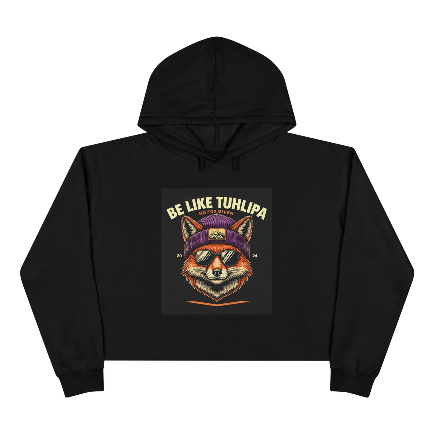 Be Like Tuhlipa Crop Hoodie