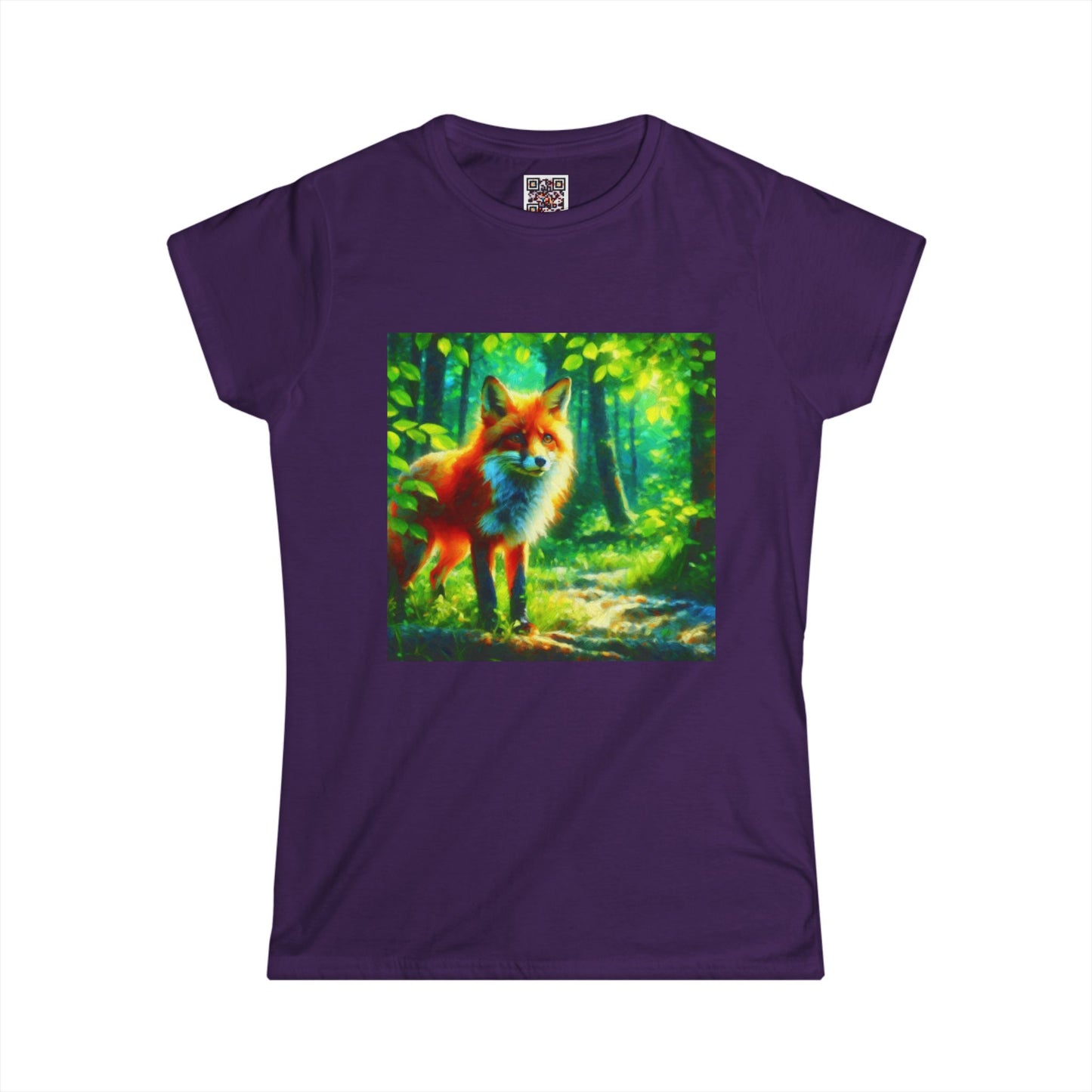 Forest Fox Women's Softstyle Tee
