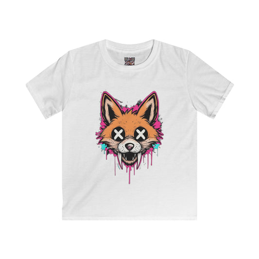 Crazy Fox Graphic Kids Tee