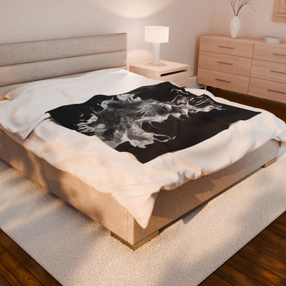 Fox Velveteen Plush Blanket, 50" × 60" & 60" × 80"