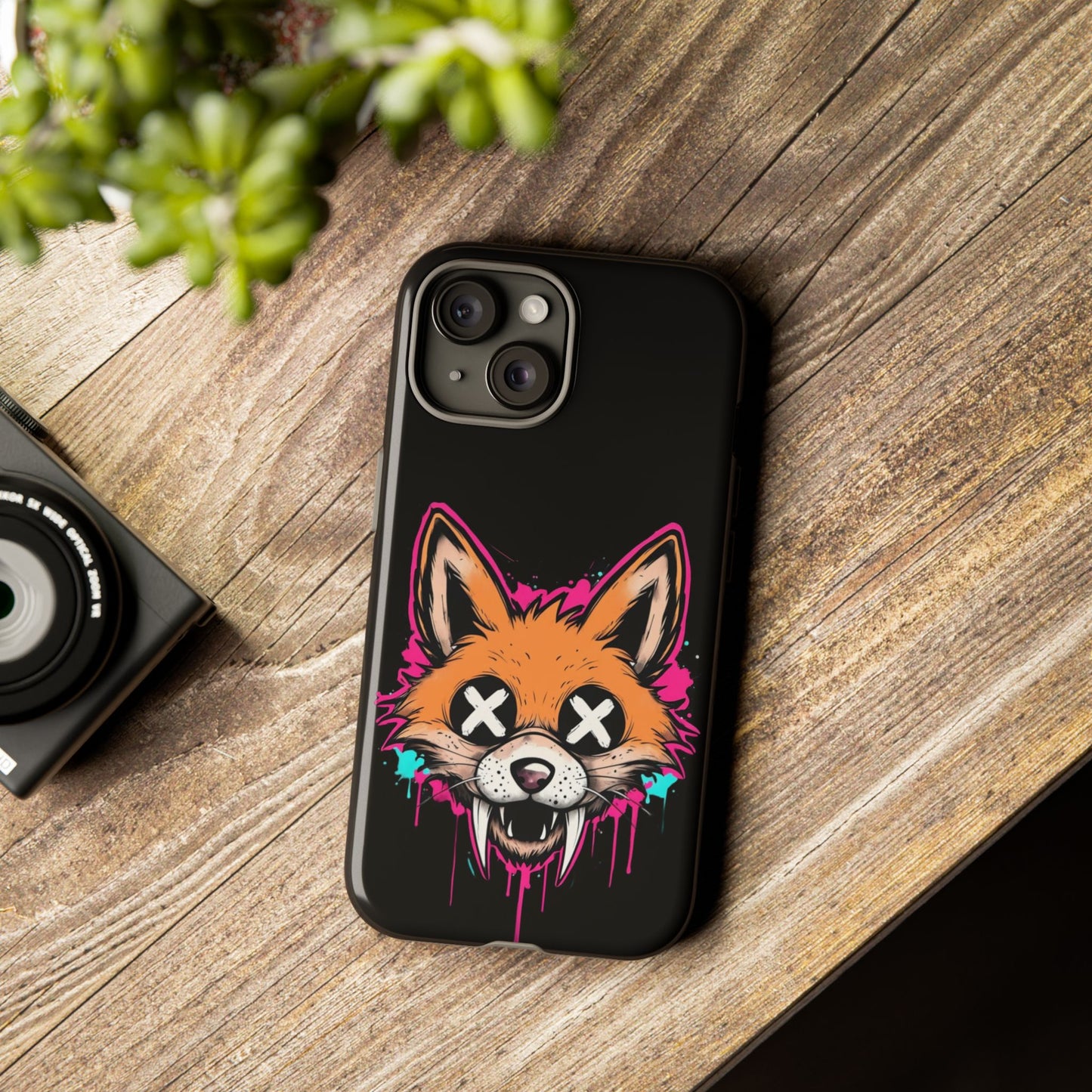 Crazy Fox Phone Case