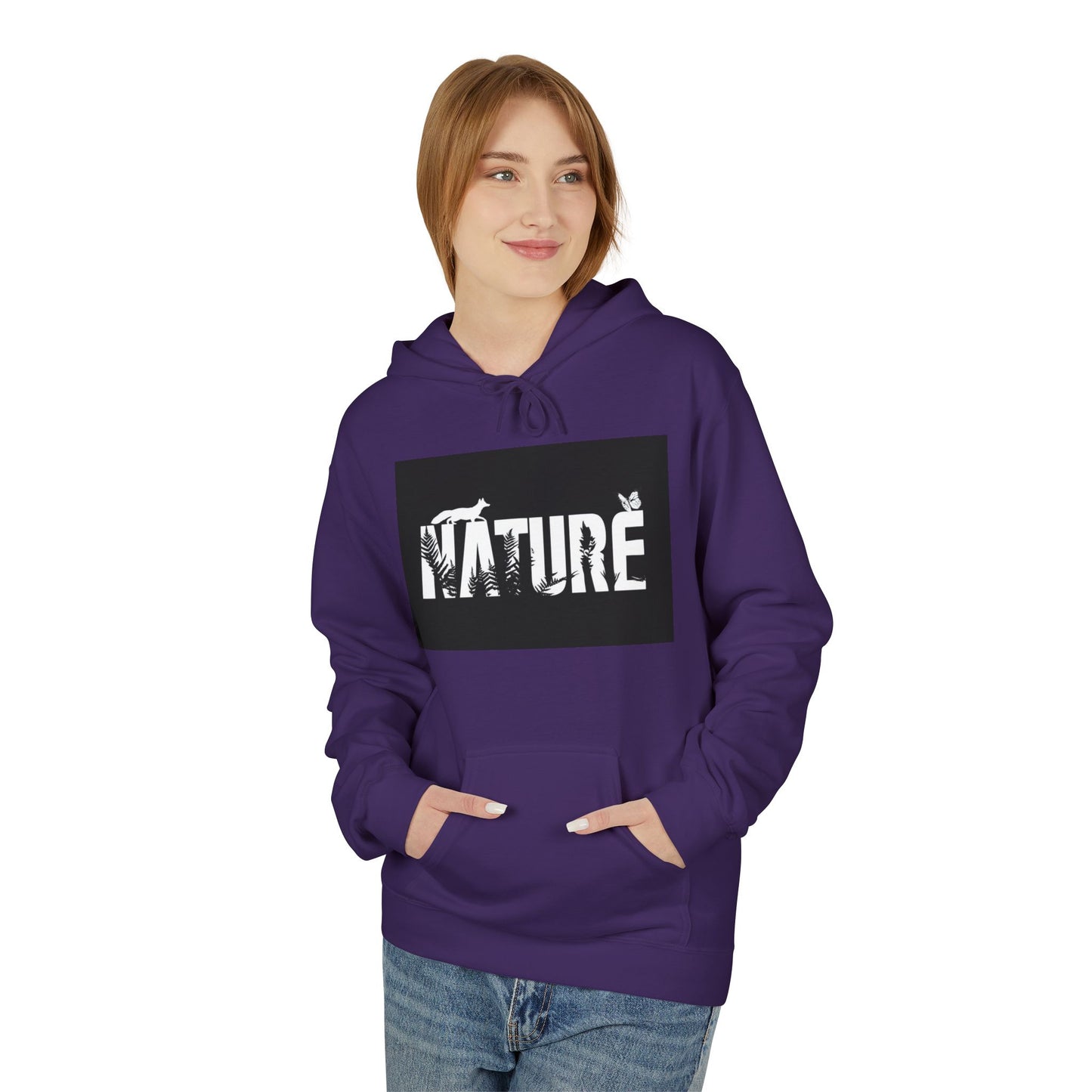 Nature Graphic Unisex Softstyle Fleece Hoodie