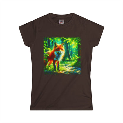 Forest Fox Women's Softstyle Tee