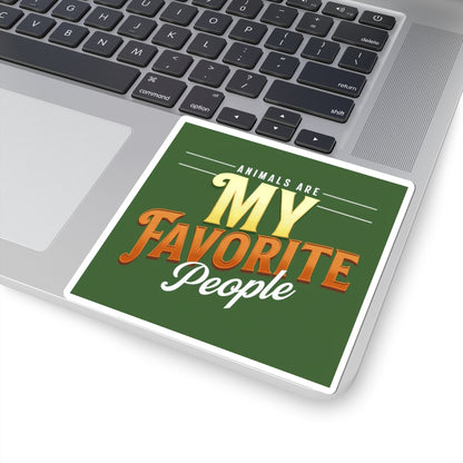 Animal Lovers Kiss-Cut Stickers