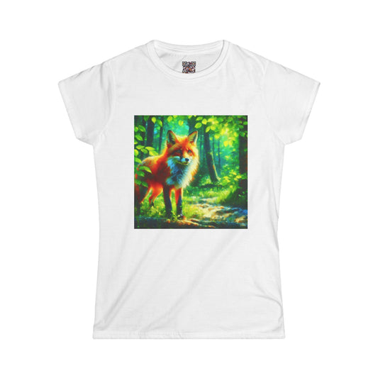 Forest Fox Women's Softstyle Tee